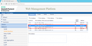 Hp 1920s настройка snmp